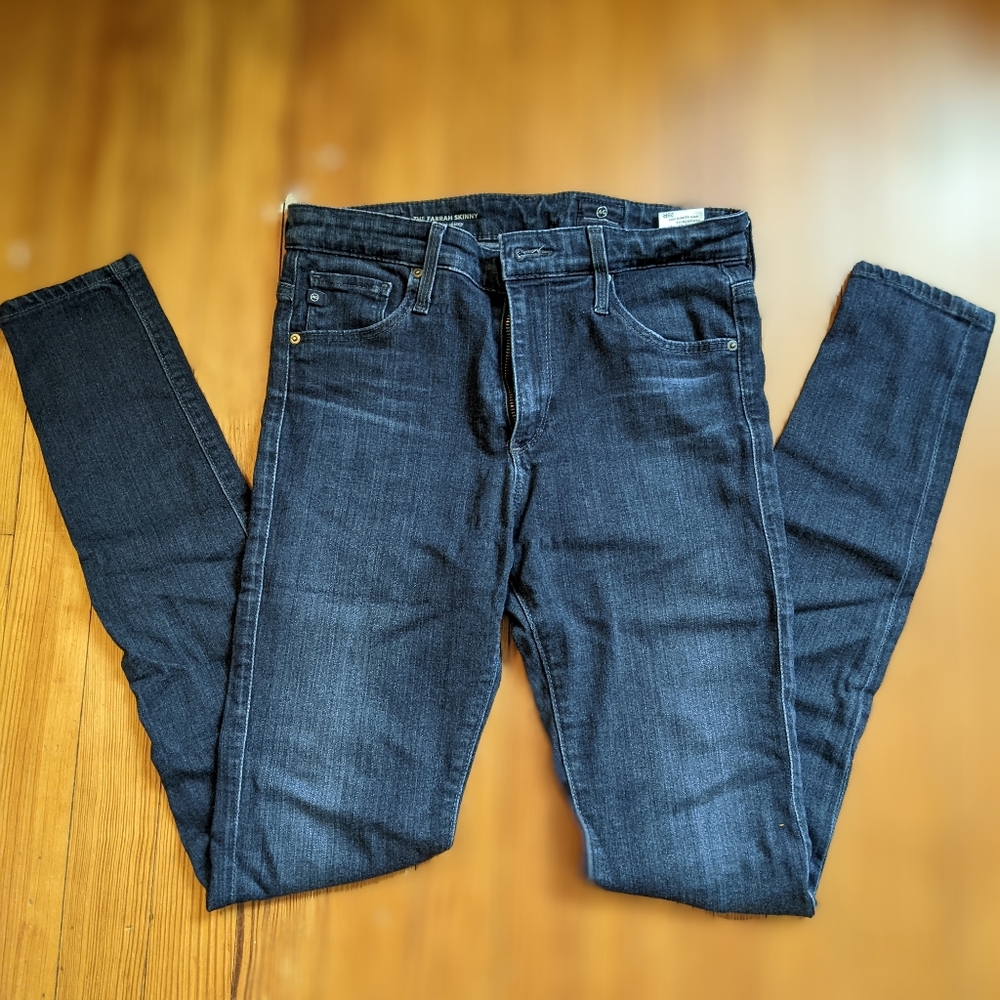 AG The Farrah Skinny High-Rise Jeans